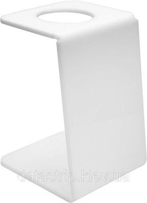Підставка для вафельного ріжка на 1 шт. Біла. Акрил 3 мм 191 фото
