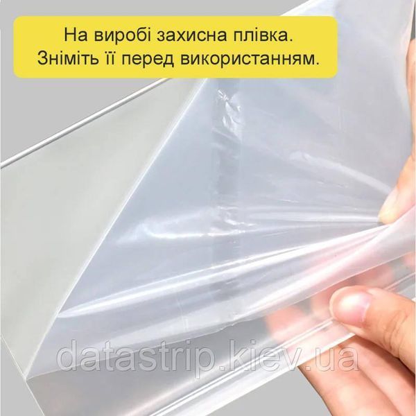 Менюхолдер А4 вертикальный 210x297 мм, 1.5 мм, акрил тейбл-тент для меню и рекламы 10120 фото